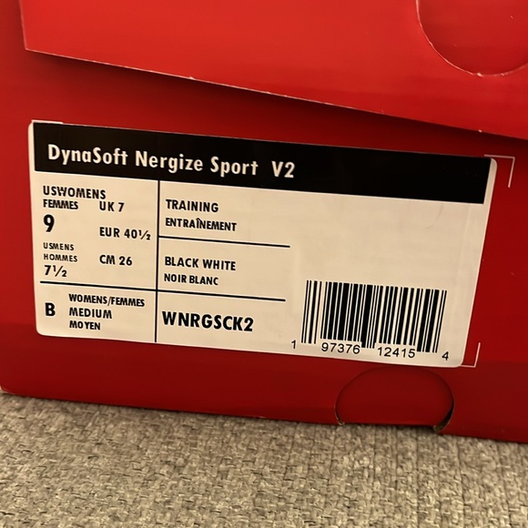 New Balance DynaSoft Nergize Sport V2 Black Women’s Shoes - Picture 2 of 5